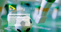 Desktop Screenshot of playmaker-media.com